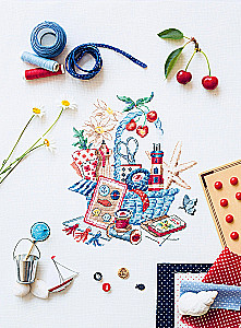 French Cross-Stitch Embroidery. The Magical Workshop of Véronique Enginger