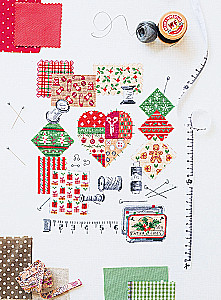 French Cross-Stitch Embroidery. The Magical Workshop of Véronique Enginger