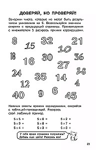 Multiplication Table. Let's Learn Easily and Simply