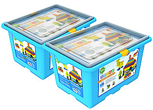 Children's Block Constructor DIBO. Structures Around Us (2 containers)