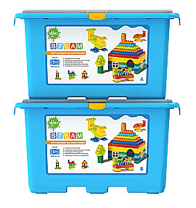 Children's Block Constructor DIBO. Structures Around Us (2 containers)