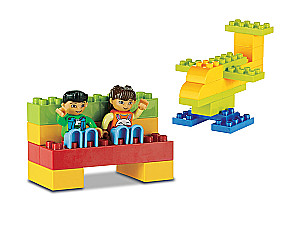 Children's Block Constructor DIBO. Structures Around Us (2 containers)