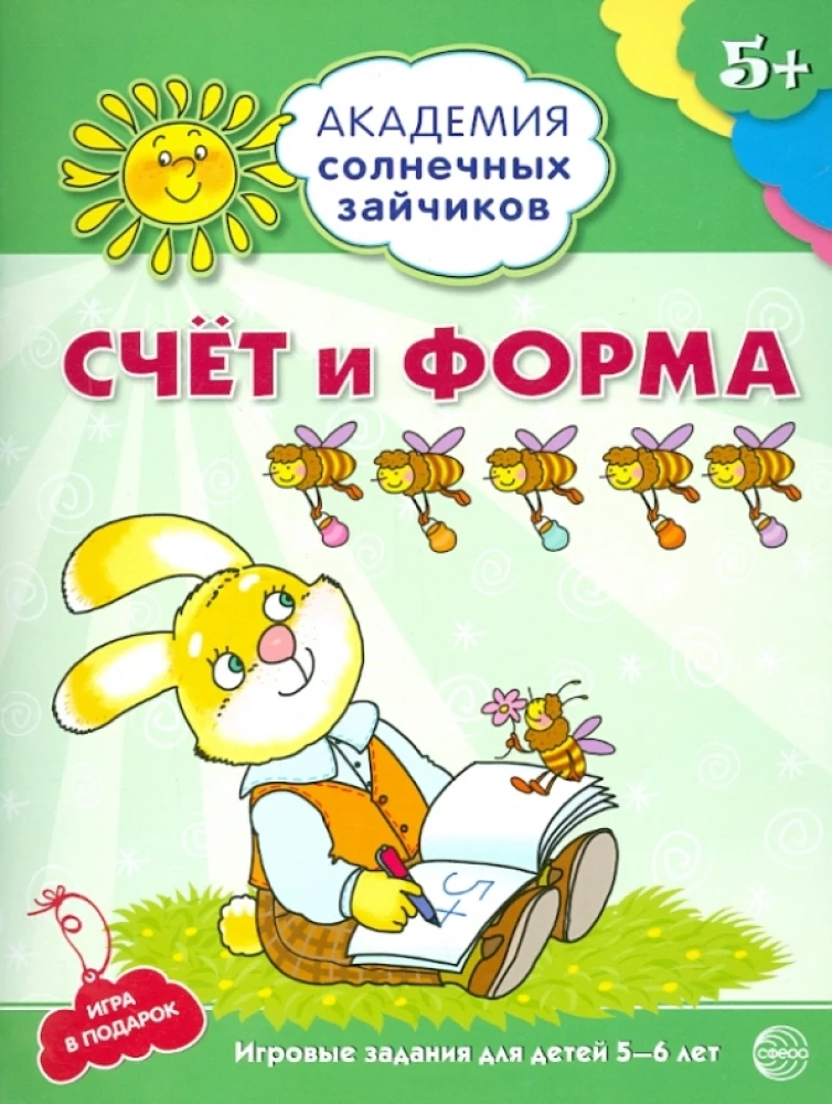 Set. Sunny Bunny Academy. Child Development System for 5-6 Years Old