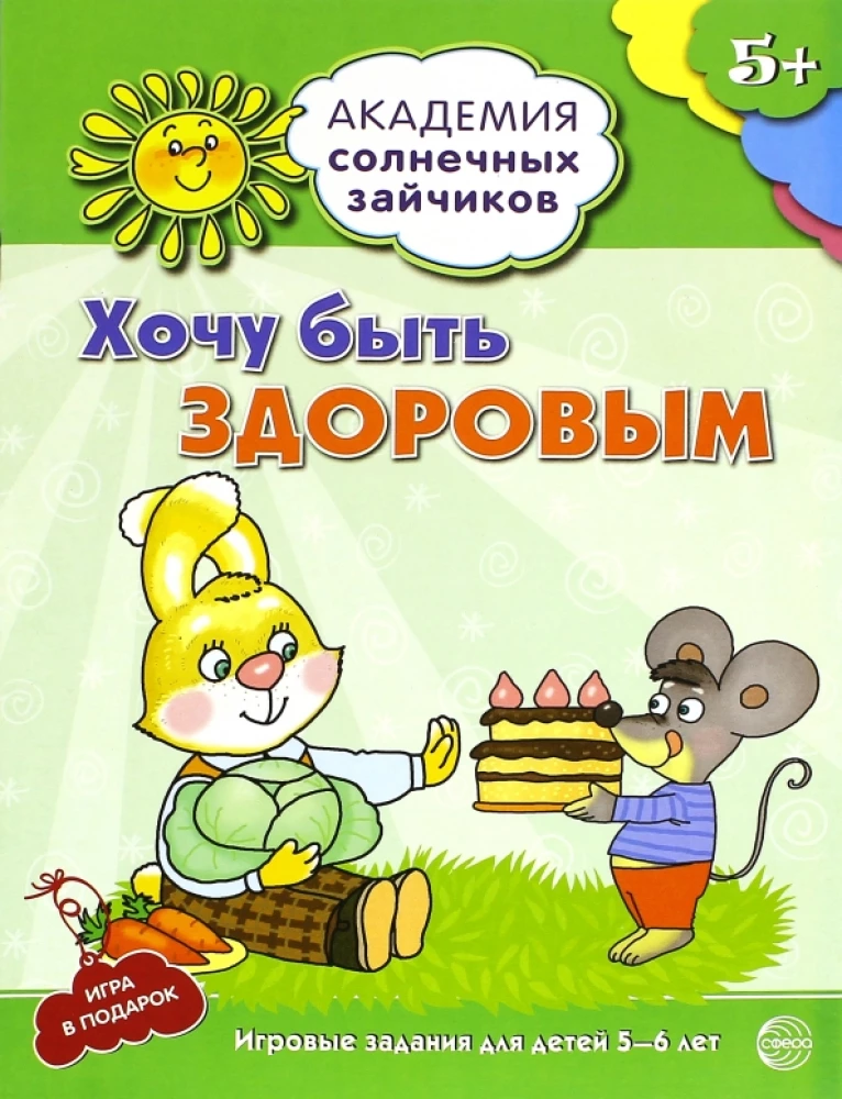 Set. Sunny Bunny Academy. Child Development System for 5-6 Years Old