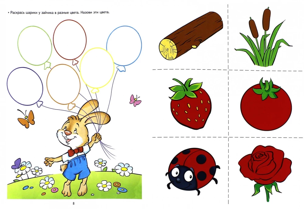 Set. Academy of Sunny Bunnies. Child Development System for 3-4 Years Old