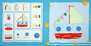 Simple modeling. Sea (for children 2-5 years)