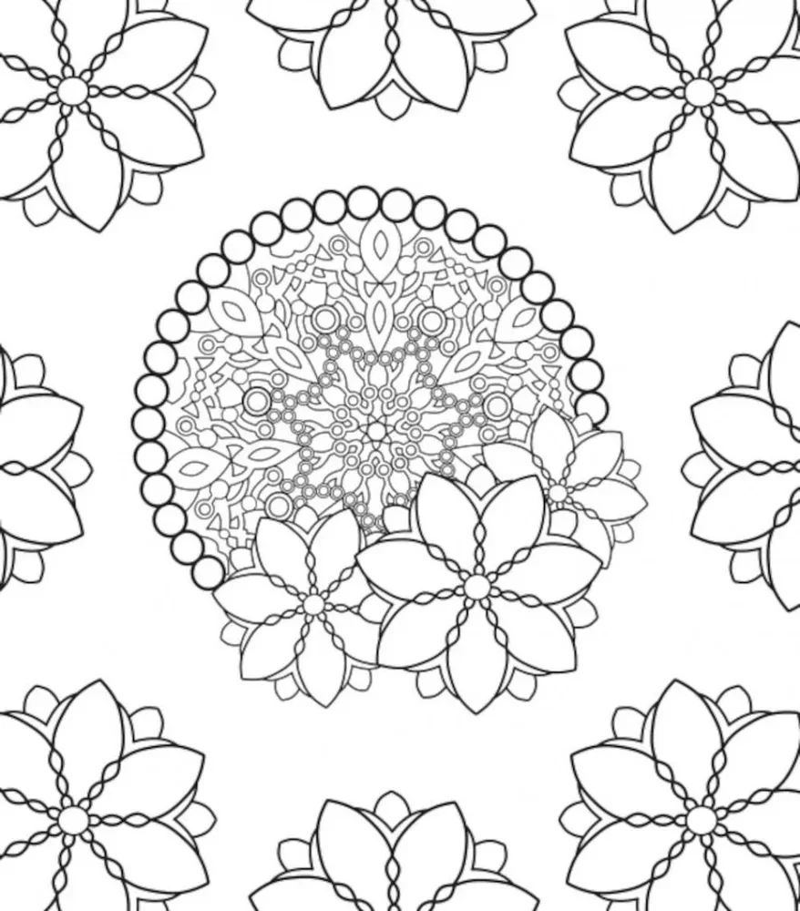 Mandalas of Love. Anti-Stress Coloring Book for Strong and Healthy Relationships