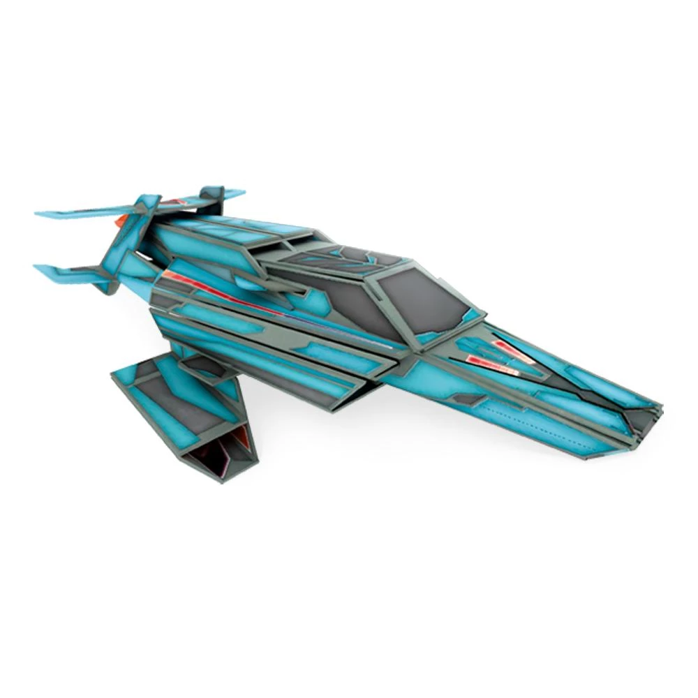 Space Ship. Cardboard 3D Constructor