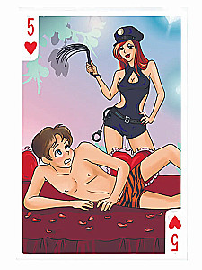 Playing Cards and Predictions Magic of Hearts (54 cards + instructions)