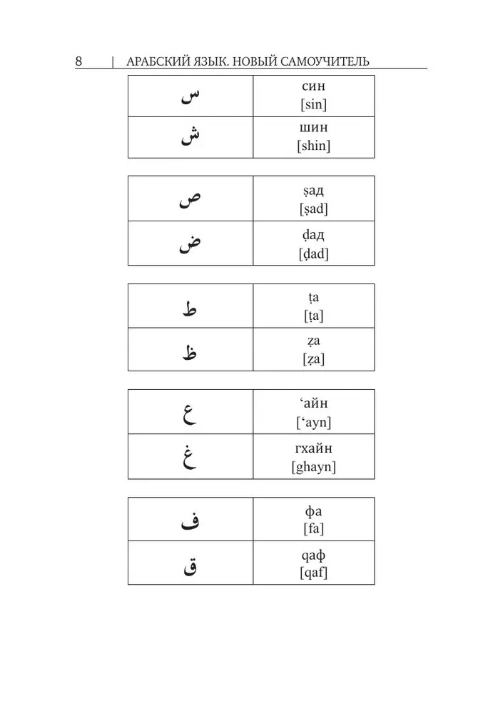 Arabic Language. New Self-Study Guide