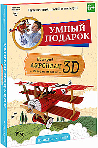 Airplane. Cardboard Constructor 3D + Book