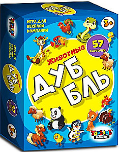 Board Game - Dobble. Animals