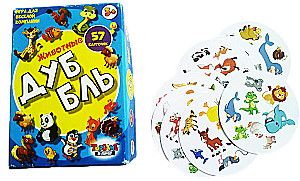 Board Game - Dobble. Animals