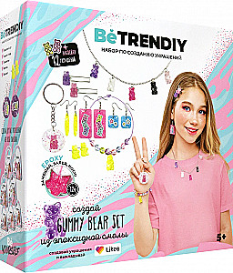 Be TrenDIY. Create jewelry from epoxy resin - Gummy Bear Set