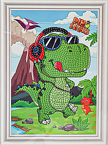 Diamond Mosaic - Little Dinosaur