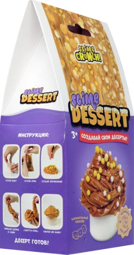 Mini Dessert Slime, Caramel Cheesecake, 165 g