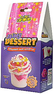 Mini Dessert Slime, Raspberry Cheesecake, 180 g