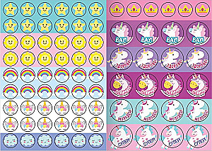 Sticker Book of Rewards - Unicorn, 150 Stickers