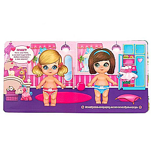 Magnetic Book-Toy. Dress the Doll