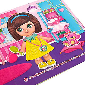 Magnetic Book-Toy. Dress the Doll