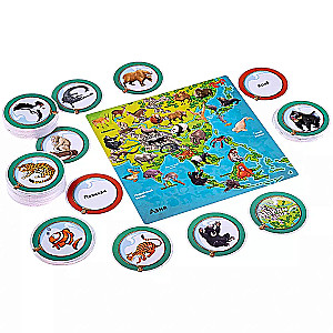 Board Game - Find Me! Animals of the World