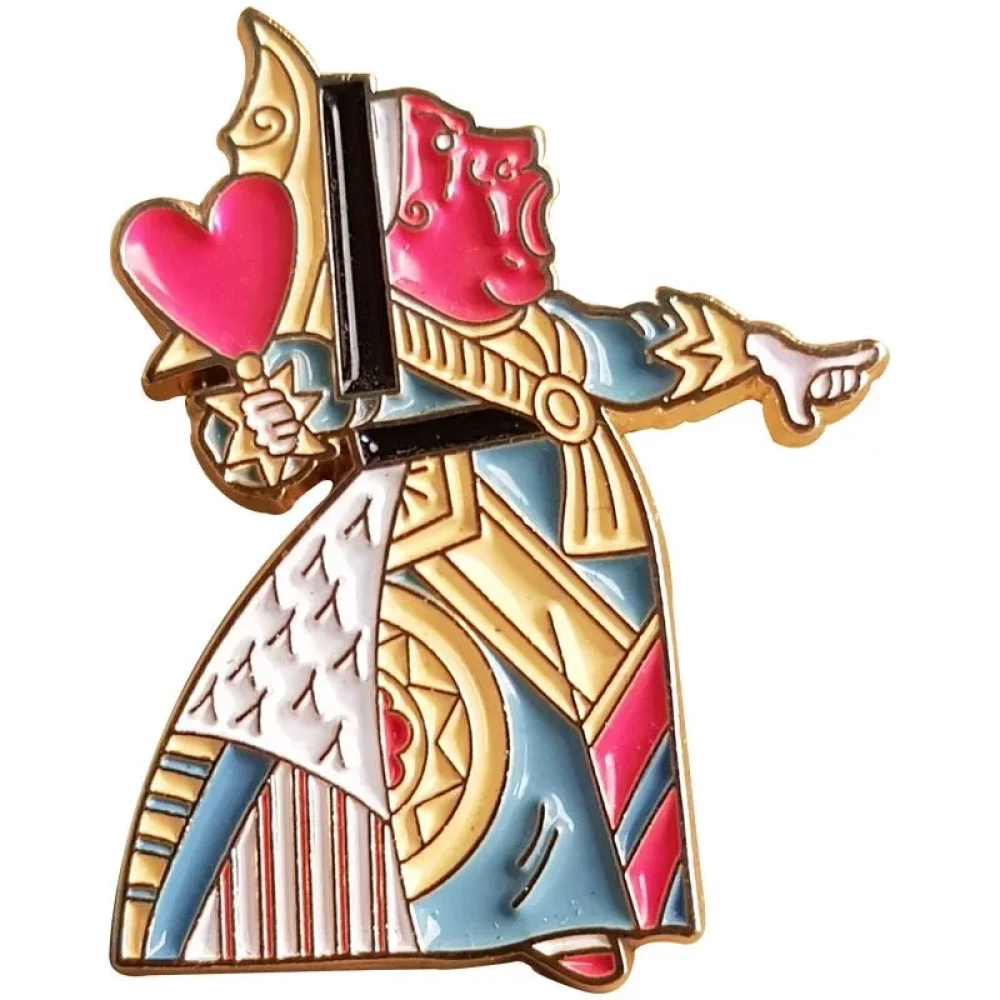 Enamel Pin - Alice. Red Queen