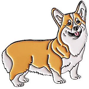 Enamel Pin - Corgi