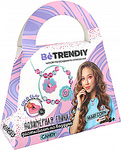 Be TrenDIY Creative Kit for Making Jewelry from Polymer Clay