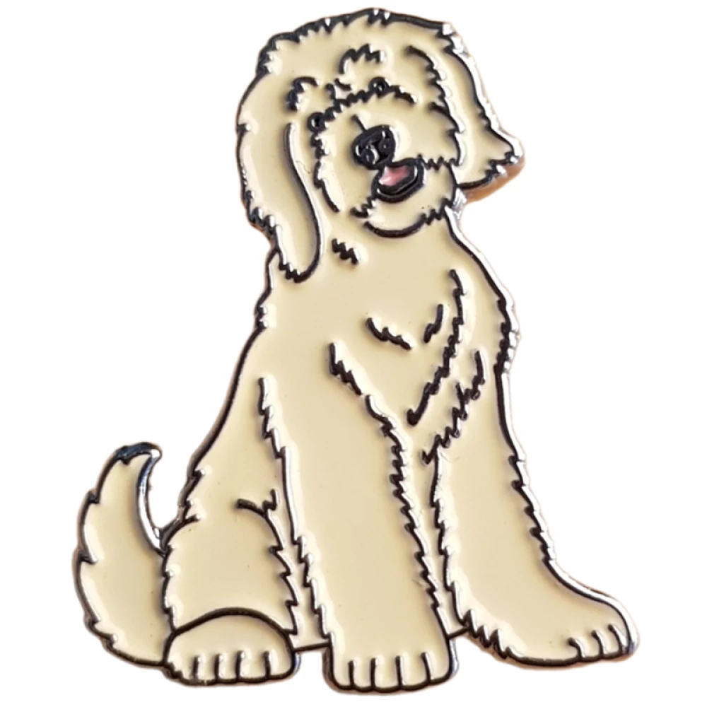 Enamel Pin - Labradoodle