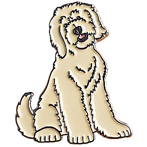 Enamel Pin - Labradoodle