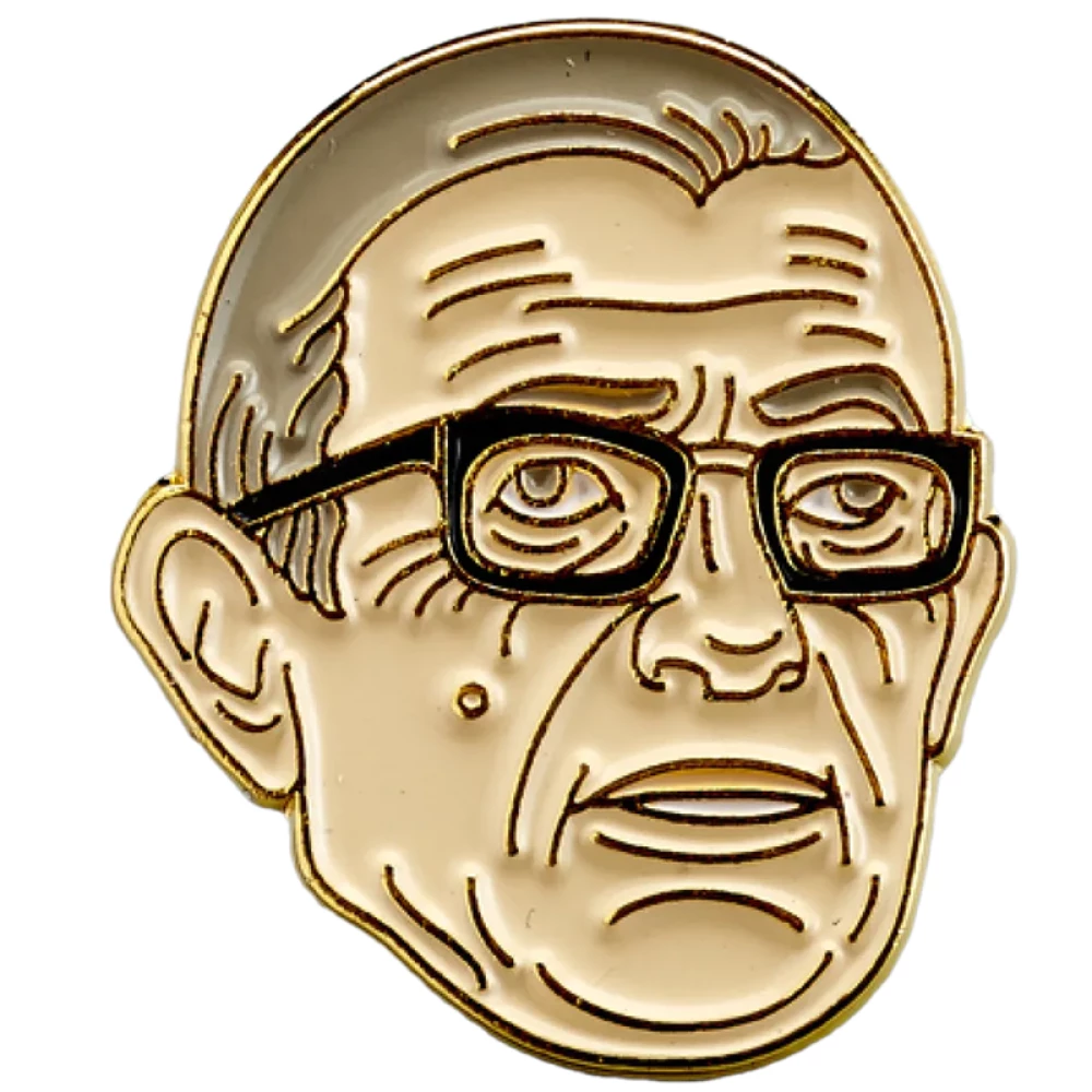 Enamel Pin - Sartre