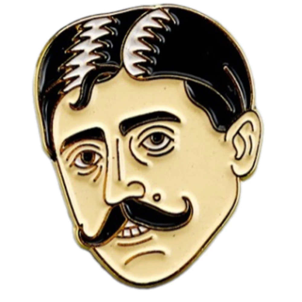 Enamel Pin - Marcel Proust