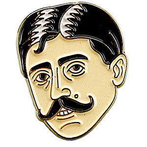 Enamel Pin - Marcel Proust