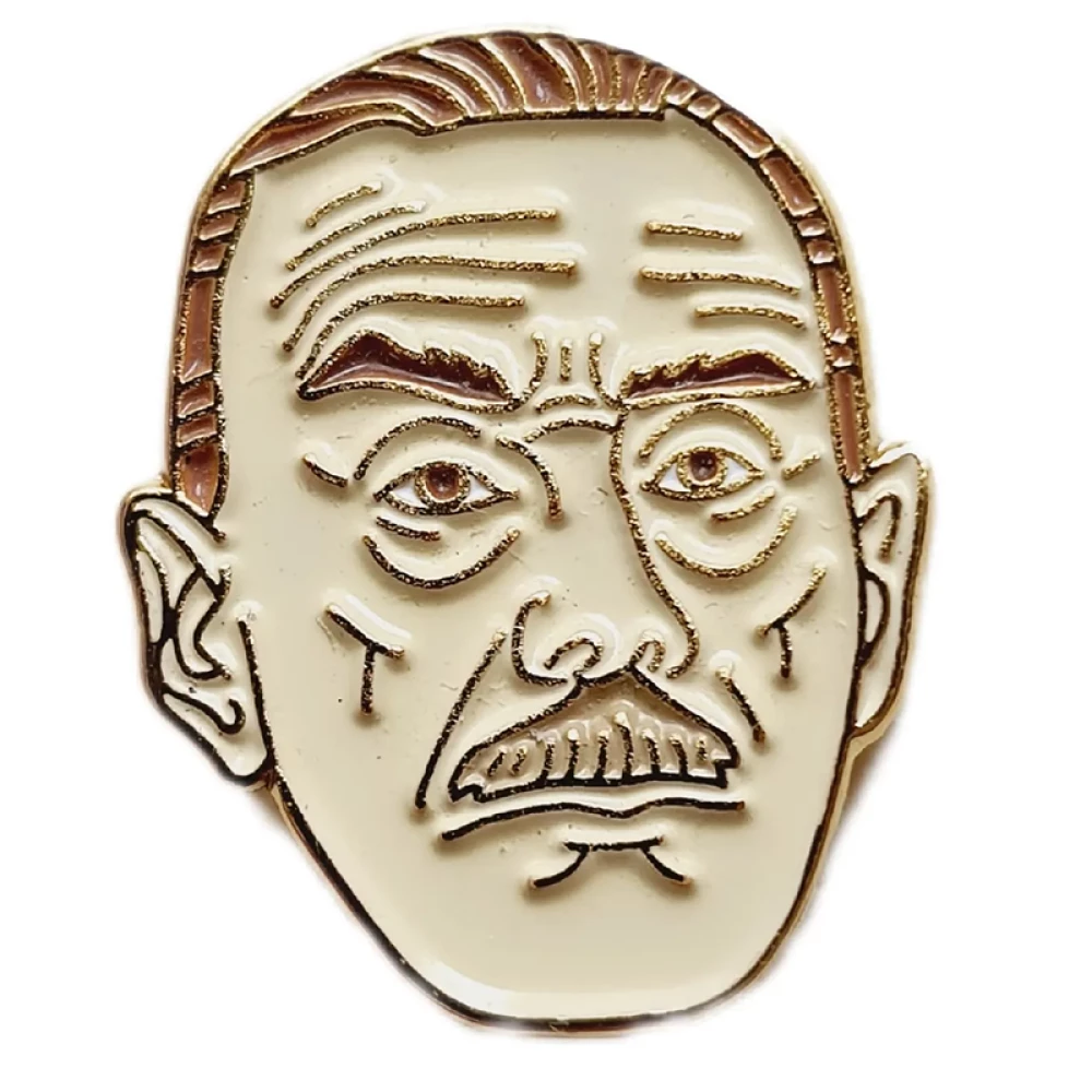 Enamel Badge - Thomas Mann