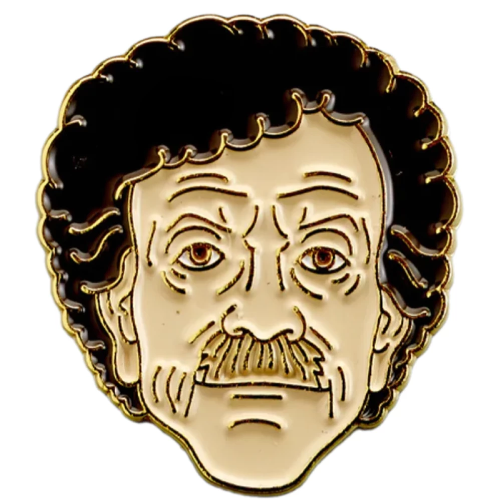 Enamel Pin - Kurt Vonnegut