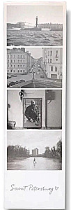 Bookmark - Photo Collage. Rostral Column, b/w