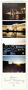 Bookmark - Photo Collage. Palace Bridge