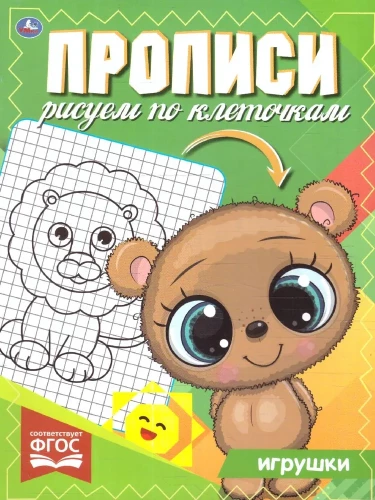 Workbooks to Draw by Squares. Toys