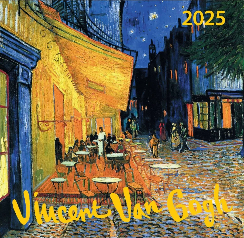 Vincent Van Gogh. Wall calendar for 2025