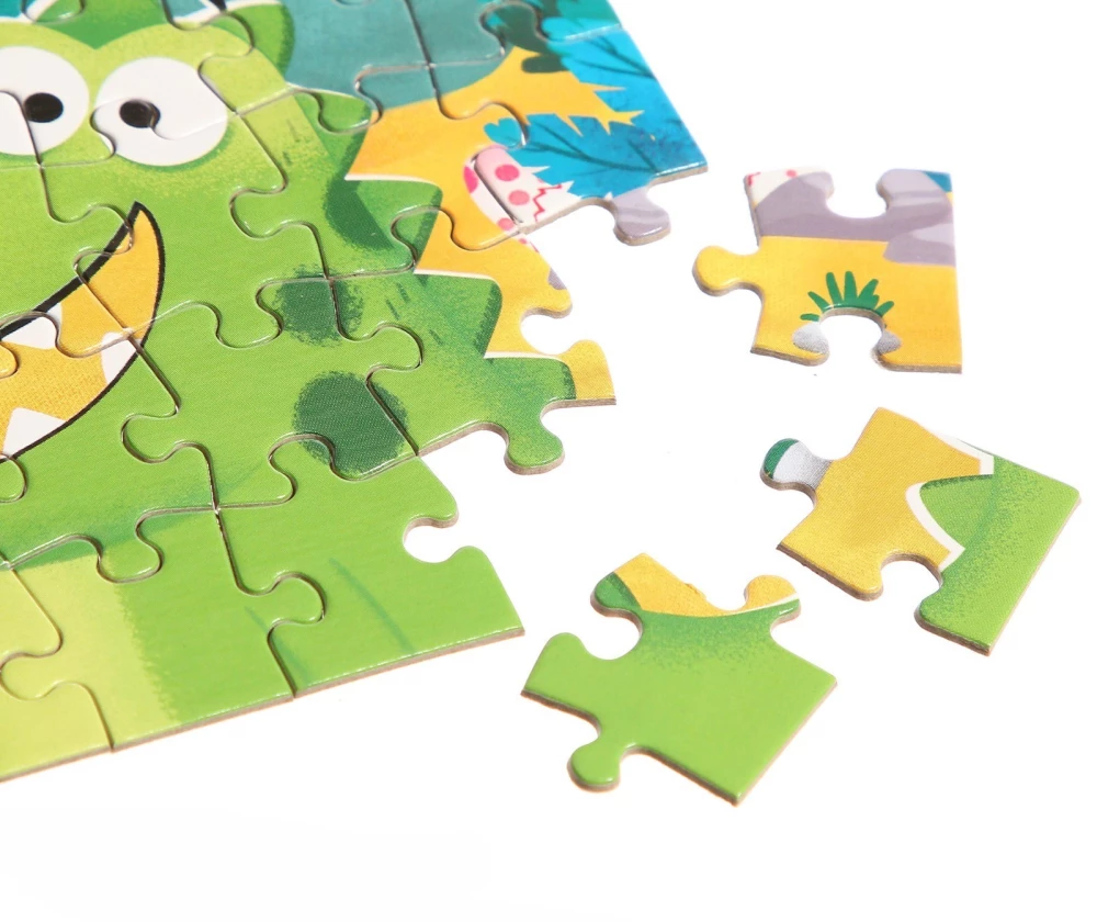 Set (3 in 1) - Dinosaur Rexy, books, puzzle