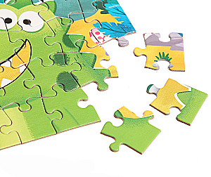 Set (3 in 1) - Dinosaur Rexy, books, puzzle