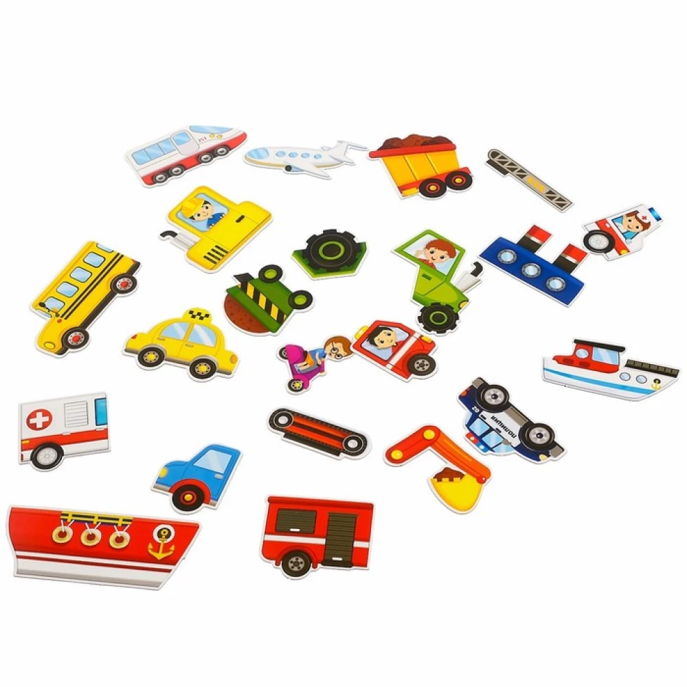 Magnetic book - toy. Transport