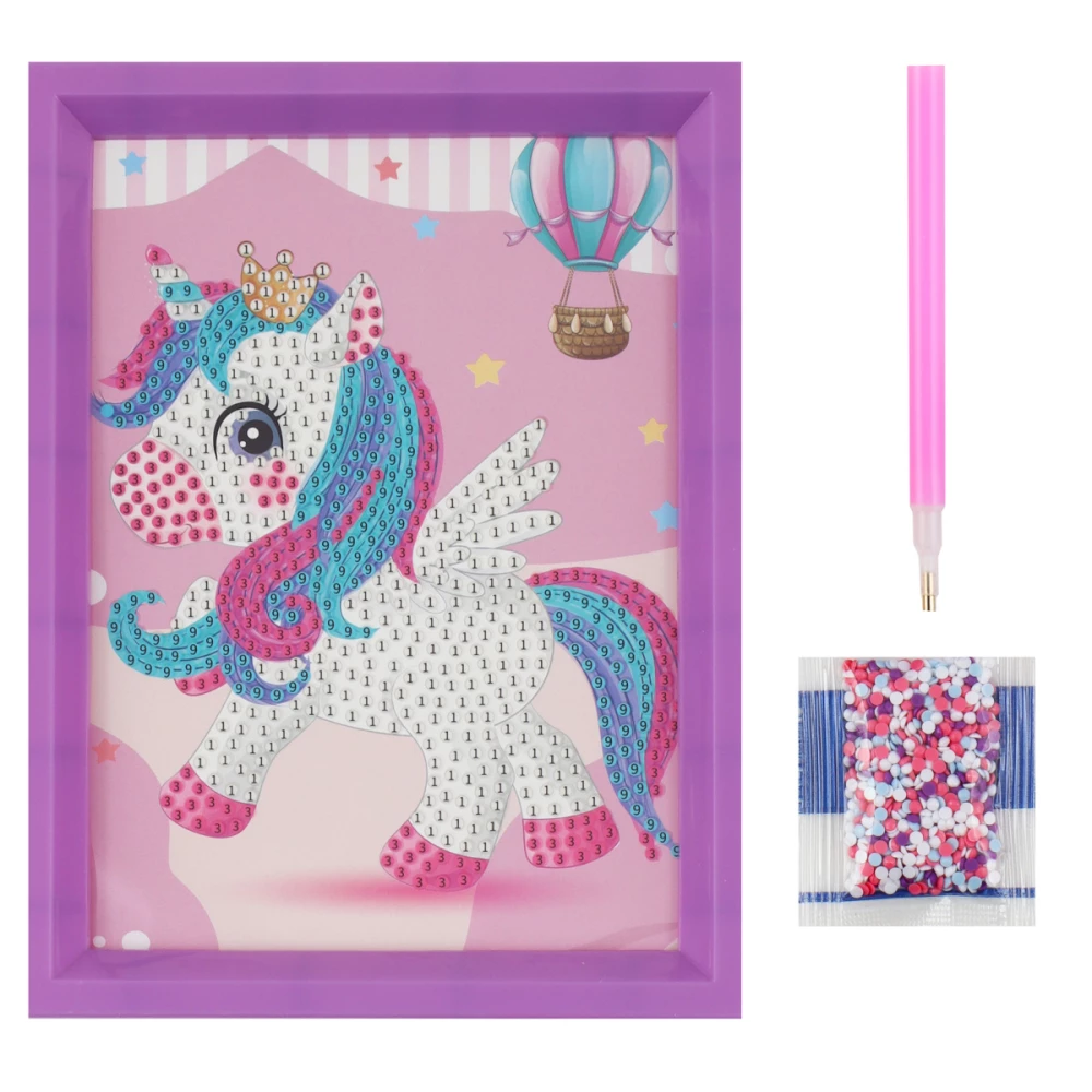 Diamond Mosaic - Unicorns, 4 Designs Assorted