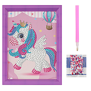 Diamond Mosaic - Unicorns, 4 Designs Assorted