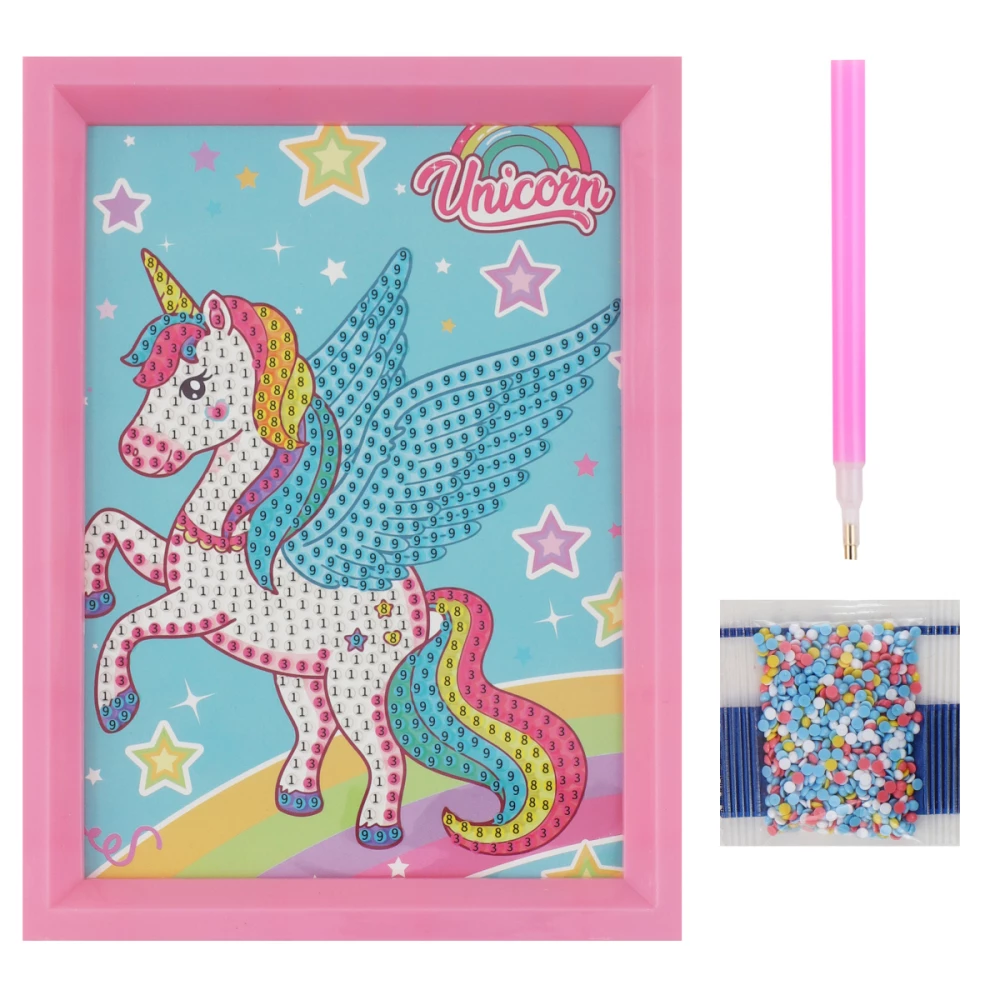 Diamond Mosaic - Unicorns, 4 Designs Assorted