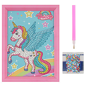 Diamond Mosaic - Unicorns, 4 Designs Assorted