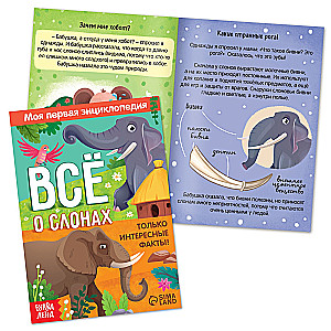 Set (3 in 1) - Little Elephant Topa, 3 books, puzzle