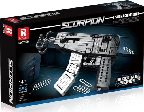 Конструктор. SCORPION. Submachine Gun (566 деталей)