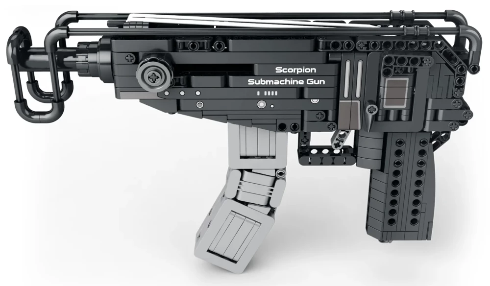 Конструктор. SCORPION. Submachine Gun (566 деталей)