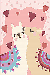 Paint by Numbers - Loving Llamas